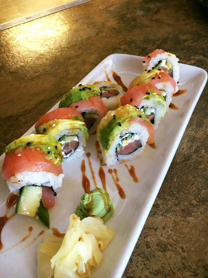Paradise Sushi Roll from Fire Fly, Traverse City, MI